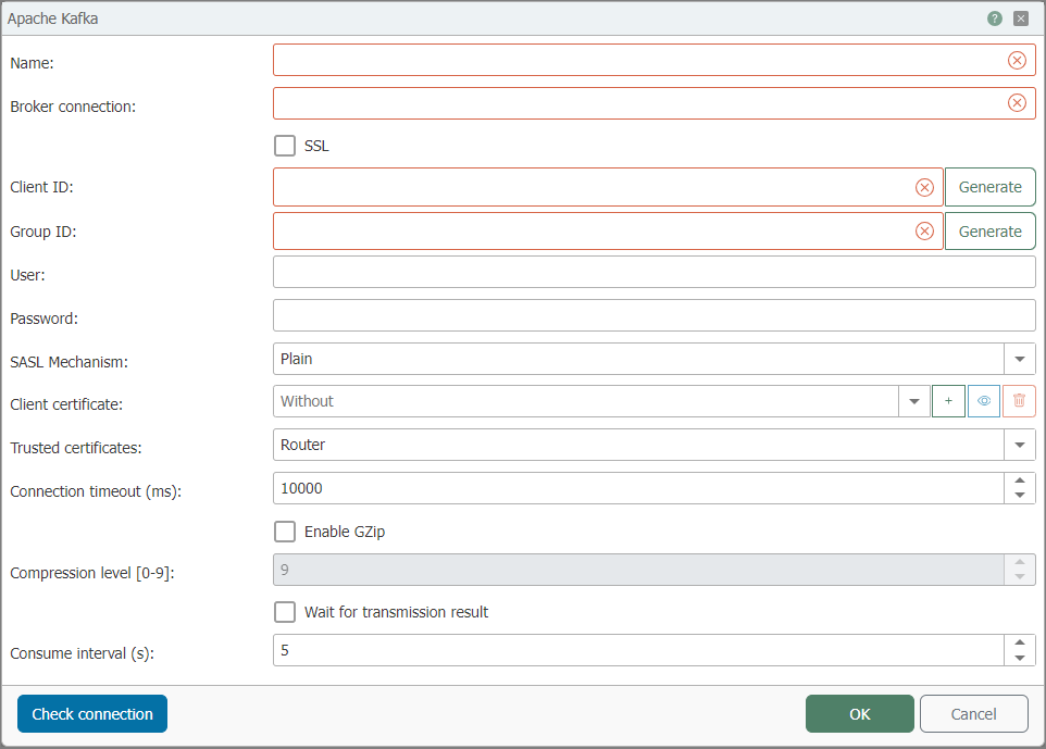 Apache Kafka Plug-in