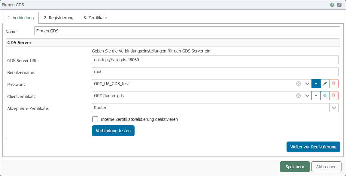 GDS Connection
