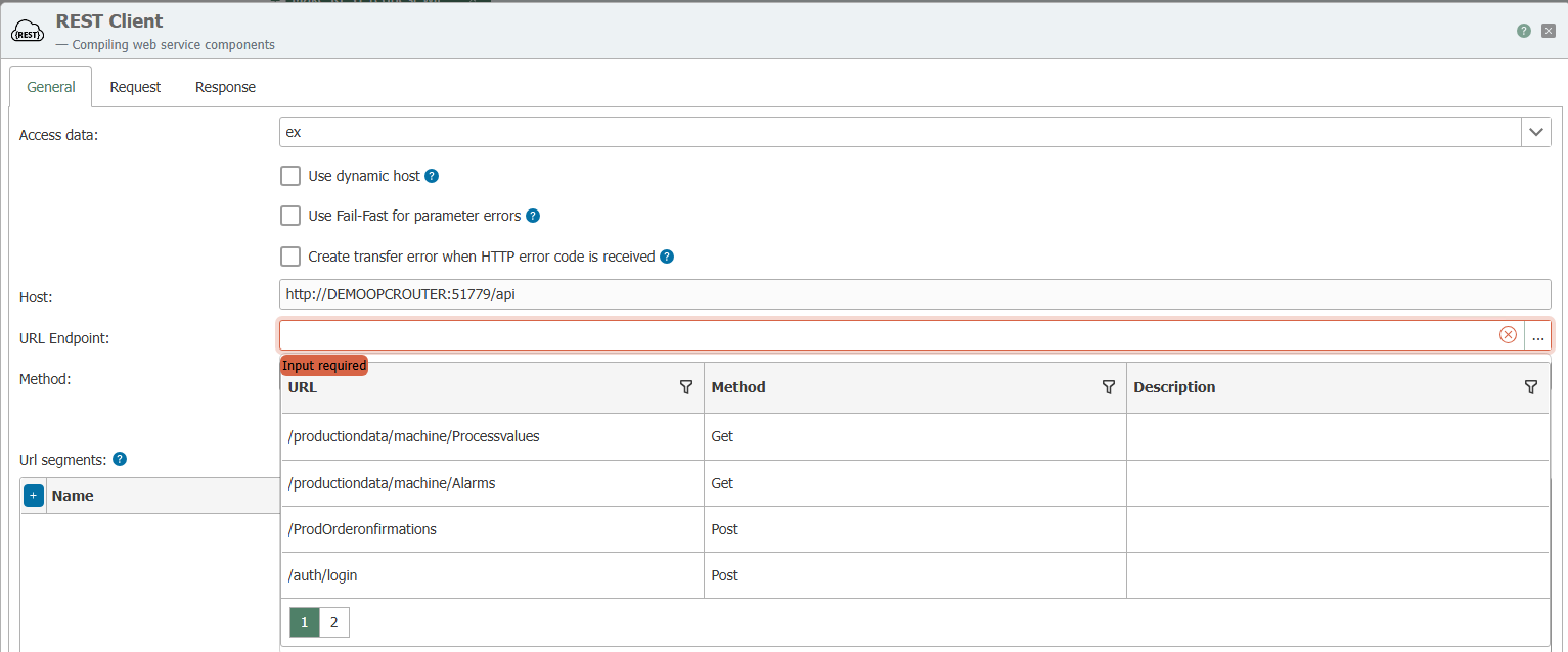 REST Client Endpoint with OpenAPI