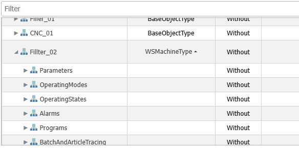 Imported NodeSets and Integrated Address Space
