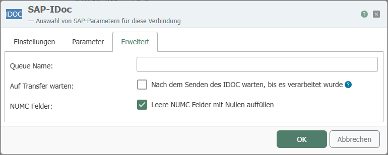 SAP IDoc Transfer Object – Advanced
